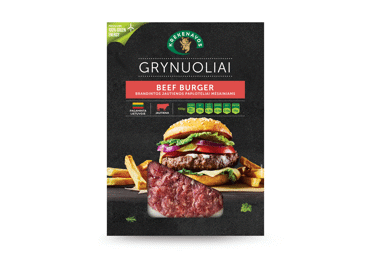 Brandinti jautienos maltiniai GRYNUOLIAI, 220 g