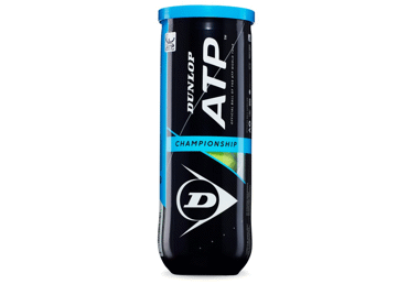 Lauko teniso kamuoliukai DUNLOP ATP CHAMPIONSHIP, 3 vnt., 3 vnt.