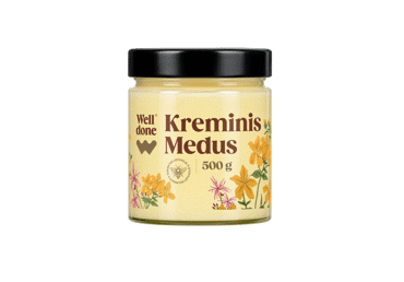 Kreminis medus WELL DONE, 250 g