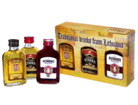 Alkoholinių gėrimų rinkinys (3 x 0,1 l), 300 ml