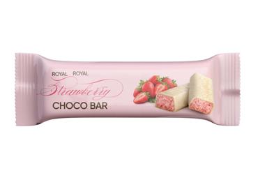 Batonėlis EPBAR CRUNCHY STRAWBERRY, 50 g