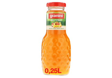 Įvairių vaisių nektaras GRANINI, 250 ml
