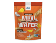 Kokosiniai traškūs vafliai be glitimo, mangų skonio, 140 g