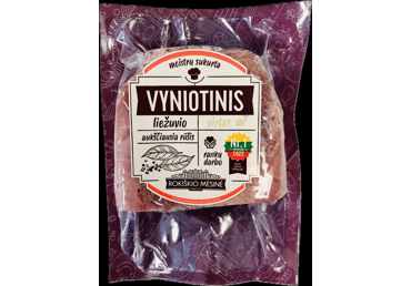 ROKIŠKIO MĖSINĖS virtas liežuvio vyniotinis, a. r., 350 g