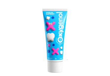 Aviečių skonio dantų pasta OXYGENOL, 75 ml