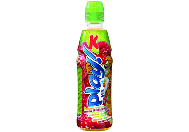 Morkų, aviečių, žaliųjų citrinų, obuolių gėrimas KUBUS PLAY, 400 ml