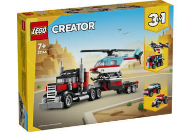 LEGO® Creator Bortinis sunkvežimis su sraigtasparniu 31146