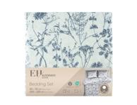 Patalynės komplektas 200x220/2x50x70cm mėl. gėlės