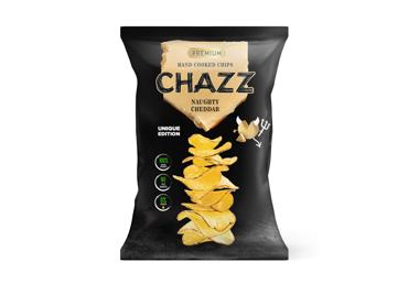 Čederio sūrio skonio bulvių traškučiai CHAZZ, 90 g