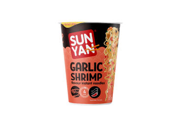 Greitai paruoš. makaronai SUN YAN (česnakinės krevečių sk.), 65 g