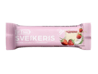 Baltyminis batonėlis SVEIKERIS, braškių skonio, 50 g