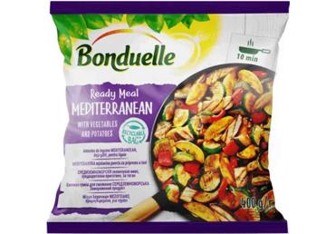 Kepti paruoštas daržovių mišinys MEDITEREAN BONDUELLE, 400 g