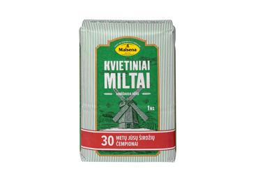 Kvietiniai miltai MALSENA, a. r., 550, 1 kg