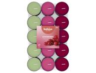 Skridininės žvakės BOLSIUS Cranberry, 30 vnt