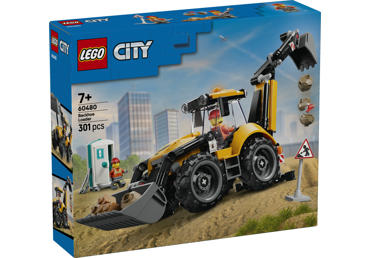 Konstruktorius LEGO Geltonas Ekskavator. 60480