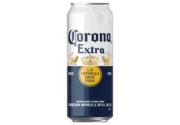Alus CORONA Extra, 4,5 %, 500 ml, skardinė
