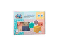 Minkšti sensor. blokai-kaladės CANPOL BABIES, nuo 6 mėn., 12 vnt.