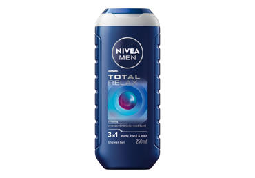 NIVEA Dušo želė vyrams TOTAL RELAX 250ml