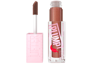 Lūpų blizgis MAYBELLINE LIFTER PLUMP, Nr. 007-COCAO ZING, 1 vnt. - 2