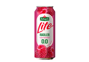 Nealkoholinis alus KALNAPILIS LITE RASPBERRY, 500 ml