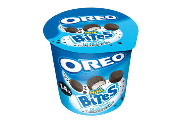 Valg.ledai OREO maži kąsnel.puodely 72g, 72 g - 2