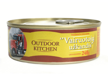 Troškinta kiauliena VAIRUOTOJŲ UŽKANDIS, 240 g