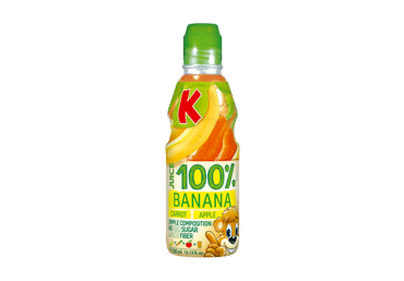 Obuolių,morkų,bananų sultys KUBUS, 300 ml