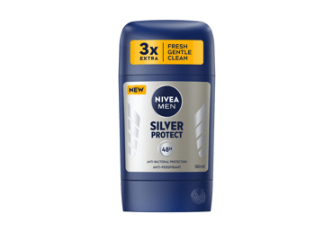 Vyriškas pieštukinis antiperspirantas NIVEA SILVER PROTECT, 50 ml