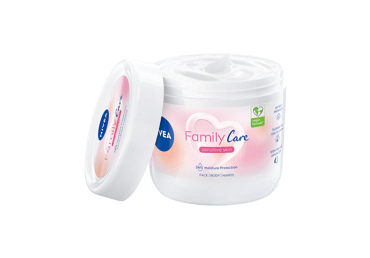 Drėkinamasis kūno kremas NIVEA FAMILY CARE ALL PURPOSE, 450 ml - 2
