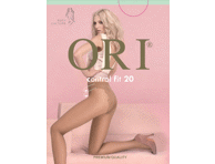 Moteriškos pėdkelnės ORI CONTROL FIT 20 den, 4 dydis, visone