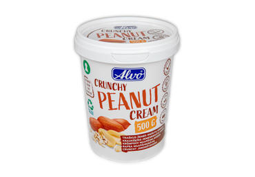 Traškus žemės riešutų kremas ALVO, 500 g