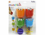 Vonios žaislų rinkinys MUNCHKIN FALLS BABY, nuo 12 mėn., 1 vnt.