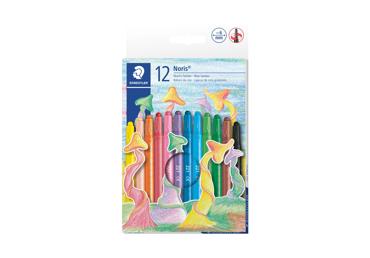 Vaškinės kreidelės STAEDTLER, (12 sp.), 1 vnt.