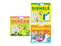 Knyga KIŠKUTIS MIKUTIS. ATOSTOGOS. DARŽAS. DIENELĖ, 1 vnt