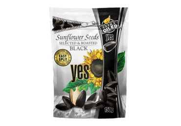 Kepintos juodosios saulėgrąžos YES, 150 g