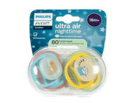 Silikoninis čiulptukas nuo 18 mėn. AVENT, Ultra Air Naktinis, SCF376/32