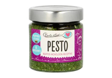 Bazilikų padažas salotoms PESTO BEATOS VIRTUVĖ, 212 ml