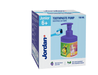Dantų pasta JORDAN „Junior“ su dozatoriumi, (6-12m.), 150 ml