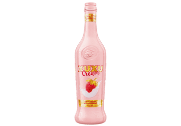 Kreminis braškių likeris su degtine "XUXU Strawberry & CREAM" 15%  0,7L