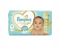 Sauskelnės PAMPERS Premium Care, Value Pack, 3 dydis, 60 vnt.