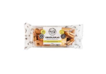 BIRŽŲ DUONOS sausainiai su obuolių džemu, 400 g
