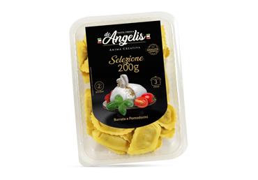 Panceročiai su burata ir pomidorais, 200 g