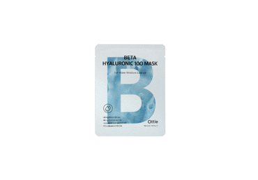 Lakštinė veido kaukė OTTIE BETA HYALURONIC,25
