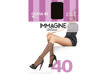 Mot. puskojinės IMMAGINE OLIVIA 40, vienas dydis, 2 vnt., 2 vnt.