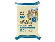 Varškė WELL DONE, 0,5 % rieb., 180 g