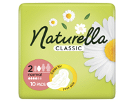 Higieniniai paketai NATURELLA Classic Normal, S2, 10 vnt.