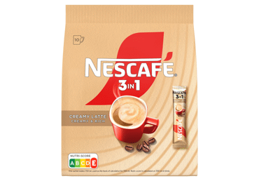 Tirpiosios kavos gėrimas NESCAFE CREAMY LATTE, 150 g