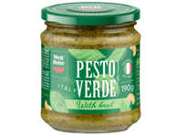 Žaliasis pesto padažas WELL DONE, 190 g
