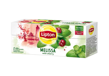 Melisų su vyšniomis arbata LIPTON, 24 g Melisų su vyšniomis arbata LIPTON, 24 g