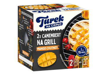 Kamamberas, skirtas kepti, TUREK su mangų čatniu, 46 % rieb., 230 g